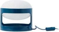 Kartell 09485PE, Kartell - KD28 Tischleuchte, petrol Polymethylmethacrylat (PMMA)
