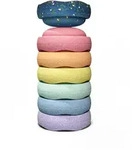 Stapelstein&reg; - Original Mini, Spring Special rainbow pastel (7er-Set)