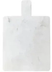 Broste Copenhagen - Adam Schneidebrett, 45 x 30 cm, Marmor wei&szlig;