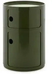 Kartell - New Big Componibili 2 Container, H 61,5 cm, gr&uuml;n