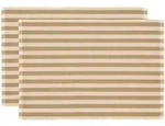 S&ouml;dahl - Statement Stripe Tischset, 33 x 48 cm, beige (2er-Set)