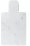 Broste Copenhagen - Adam Schneidebrett, 30 x 17 cm, Marmor wei&szlig;