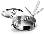 Joseph Joseph - Space Saut&eacute;pfanne mit Deckel, &Oslash; 28 cm
