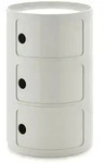 Kartell - New Big Componibili Container, wei&szlig;, H 69,5 cm