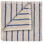 Blomus - Arto Handtuch 100 x 50 cm, d&uuml;nne Streifen, moonbeam / mazarine blue