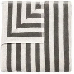 Arto Handtuch 100 x 50 cm, breite Streifen, moonbeam / magnet