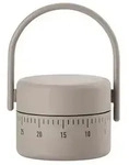 Zone Denmark - Singles K&uuml;chenuhr, Grau