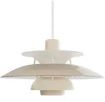 Louis Poulsen - PH 5 320 Opal Pendelleuchte, opal beige