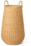 Ferm Living - Braided Rattan W&auml;schekorb, Braun