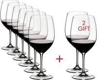 Riedel 7416/0, Riedel - Vinum Weingl&auml;ser, Cabernet / Merlot, transparent, 610 ml