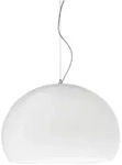 Kartell - Small FL/Y Pendelleuchte, wei&szlig; gl&auml;nzend