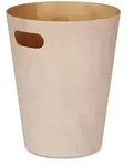 Umbra - Woodrow Papierkorb, wei&szlig;