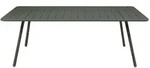 Fermob - Luxembourg Tisch, rechteckig, 100 x 207 cm, rosmarin