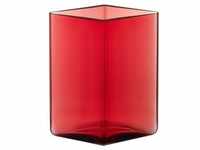 Iittala - Ruutu Vase 115 x 140 mm, cranberry