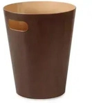 Umbra - Woodrow Papierkorb, espresso