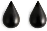 Normann Copenhagen - Dropit Wandhaken - gro&szlig;, schwarz (2er Set)