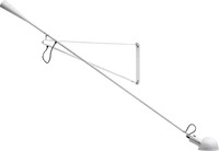 Flos A0300009, Flos - 265 Wandleuchte, wei&szlig; Gusseisen, 30 Tage R&uuml;ckgaberecht