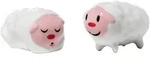 A di Alessi - Tiny little sheeps Krippenfiguren, Mehrfarbig
