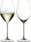 Riedel 6449/28, Riedel - Veritas Champagner Weinglas (2er-Set) maschinengeblasenes