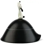 A di Alessi - Lul&agrave; Hundenapf, schwarz