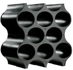 Koziol - Flaschenregal Set-Up, solid schwarz