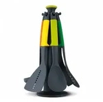 Joseph Joseph - Elevate Karussell, K&uuml;chenwerkzeuge mit Standfu&szlig;, bunt
