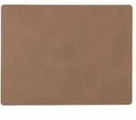 Lind DNA - Tischset Square L 35 x 45 cm, Nupo braun
