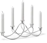 Georg Jensen - Harmony Kerzenleuchter, Edelstahl poliert