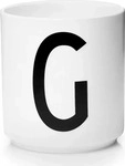 Design Letters 10201000G, Design Letters - AJ Porzellan Becher G, wei&szlig;