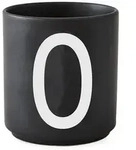 Design Letters - AJ Porzellan Becher O, schwarz