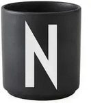 Design Letters - AJ Porzellan Becher N, schwarz