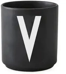 Design Letters - AJ Porzellan Becher V, schwarz
