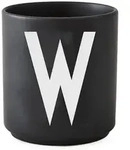 Design Letters - AJ Porzellan Becher W, schwarz