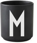Design Letters - AJ Porzellan Becher M, schwarz