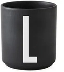 Design Letters - AJ Porzellan Becher L, schwarz