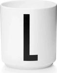 Design Letters 10201000L, Design Letters - AJ Porzellan Becher L, wei&szlig;