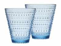 Iittala - Kastehelmi Trinkglas 30 cl, aqua (2er-Set)