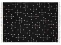 Vitra - Eames Wolldecke, Dot Pattern, schwarz