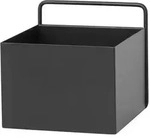 Ferm Living - Wall Box quadratisch, schwarz