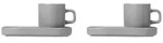 Blomus - Pilar Espressotasse, mirage grau (4-tlg.)