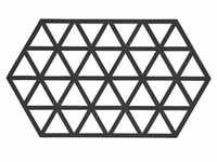Zone Denmark - Triangle Untersetzer, 24 x 14 cm, schwarz