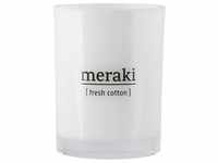 Meraki - Duftkerze, Ø 8 cm, Fresh Cotton