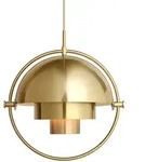 GUBI - Multi-Lite Pendelleuchte &Oslash; 36 cm, Messing