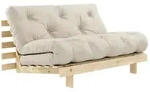 Karup - Roots Schlafsofa, 140 x 200 cm, Kiefer natur / beige (747)