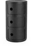 Kartell - Componibili 4988, schwarz matt