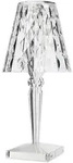 Kartell - Big Battery Akku-Tischleuchte H 37,3 cm, glasklar