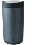 Stelton - To Go Click 0,2 l doppelwandig, blau / metallic