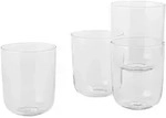 Muuto - Corky Trinkglas (4er-Set), tall, clear