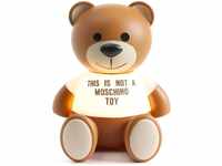 Kartell 0883600, Kartell - Toy Moschino Teddy-Bär-Tischleuchte, transparent / braun