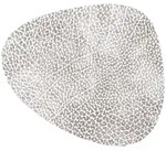 Lind DNA - Glasuntersetzer Curve, Hippo wei&szlig;-grau